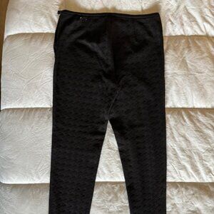 J McLaughlin Size 6, Black Textured Leggings